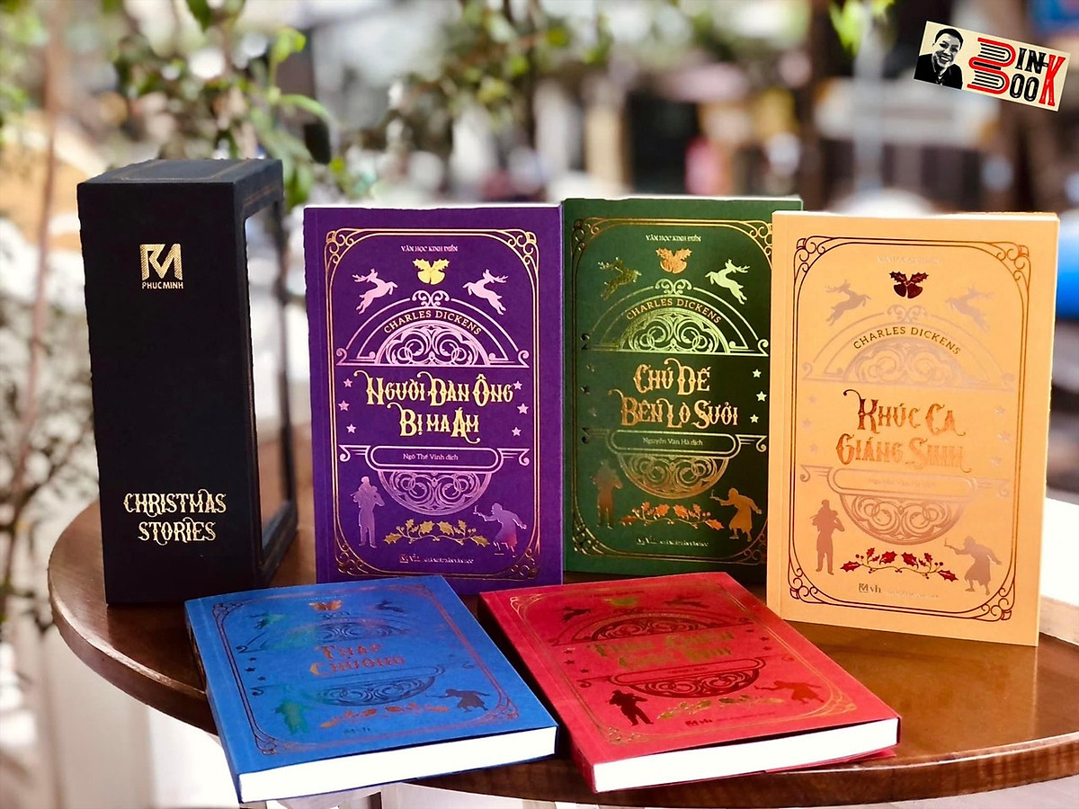 NHỮNG CÂU CHUYỆN GIÁNG SINH - CHARLES DICKENS - BOXSET hộp 5 tác phẩm