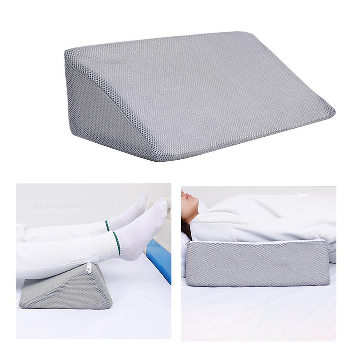 Wedge Pillow Back Legs Support Eevated Body for Bedroom Bedridden