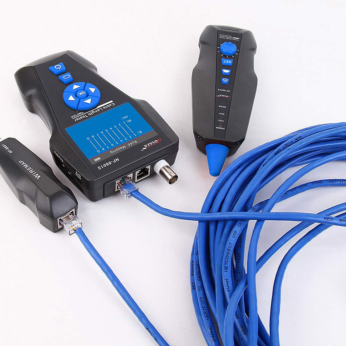 Máy Test Cáp Mạng Noyafa NF-8601S - Hàng Chính Hãng