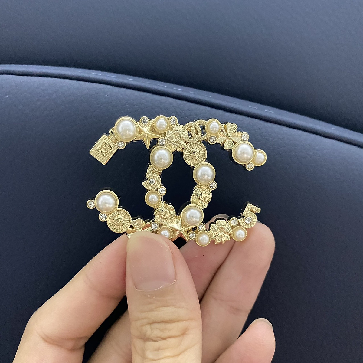 Cài áo vest nữ hình sao biển đính 3 viên ngọc  Cavat Hàn Quốc  Cà vạt  caravat nam nữ chất lượng tốt nhất