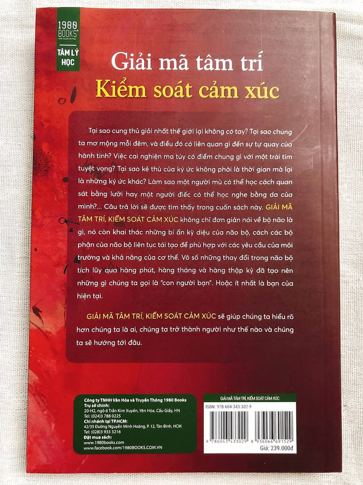 Giải mã tâm trí - Kiểm soát cảm xúc