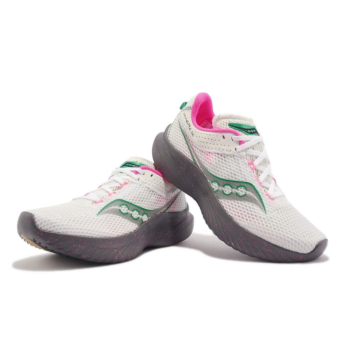 Giày Chạy Bộ Nữ Saucony Kinvara 14 White/Gravel Giày chạy bộ nữ