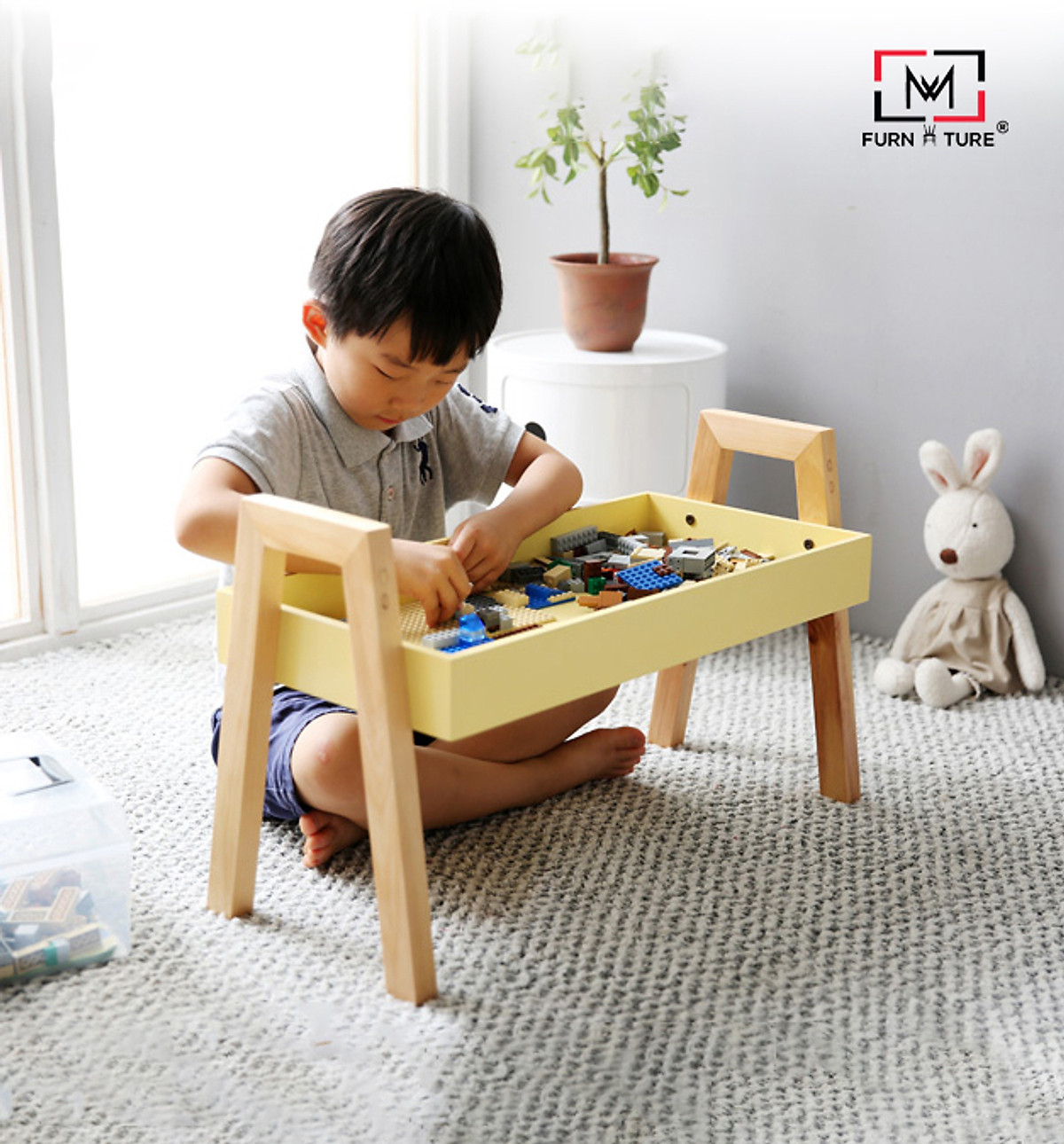 KỆ GỖ TRANG TRÍ HÀN QUỐC ĐA NĂNG - A CASE