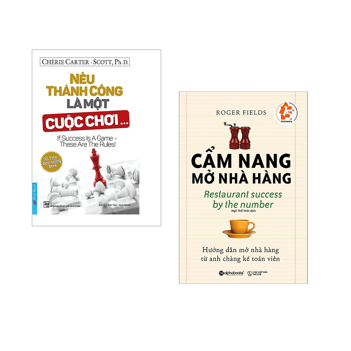 Combo 2 cuốn sách: Nếu Thành Công Là Một Cuộc Chơi + Cẩm nang mở nhà hàng