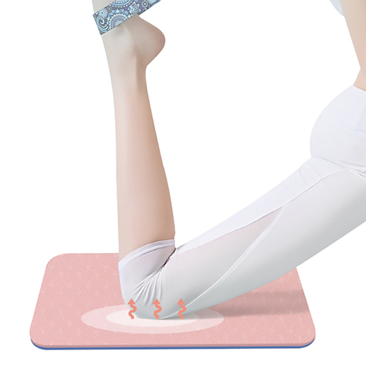 Miếng lót,Đệm Lót Khủy Tay dày 8mm - Gối Tập Yoga, Đệm PAD Cao Su Hỗ Trợ Giảm Đau Đầu Gối và Các Tư Thế YOGA
