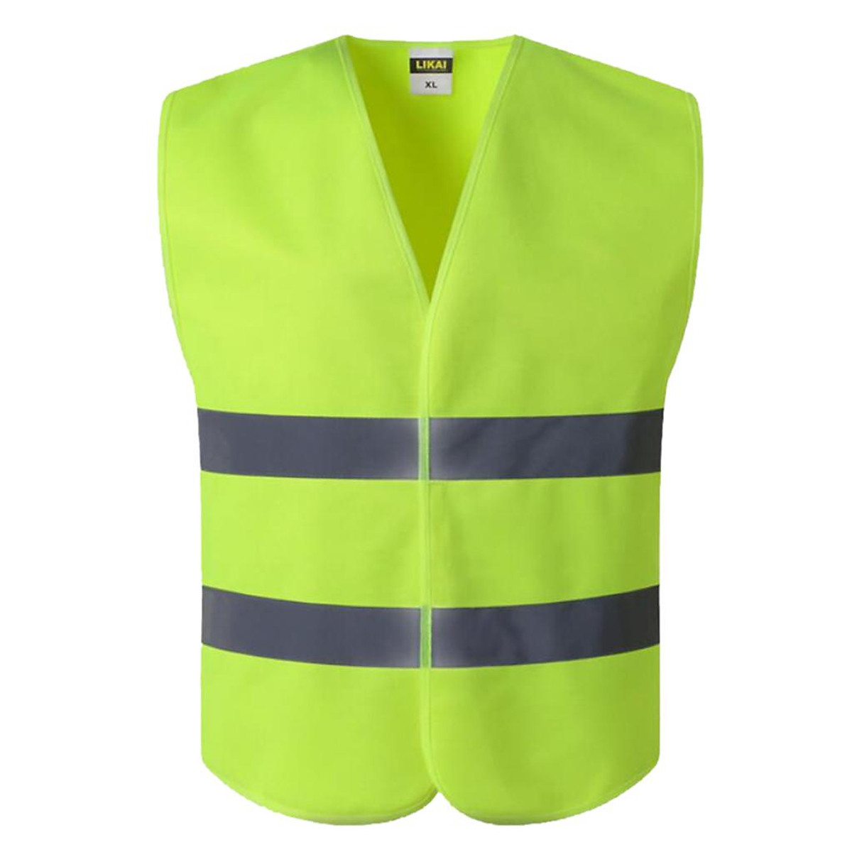 2x High Visibility Safety Vest Neon Yellow StyleF  Phụ kiện thời trang  khác