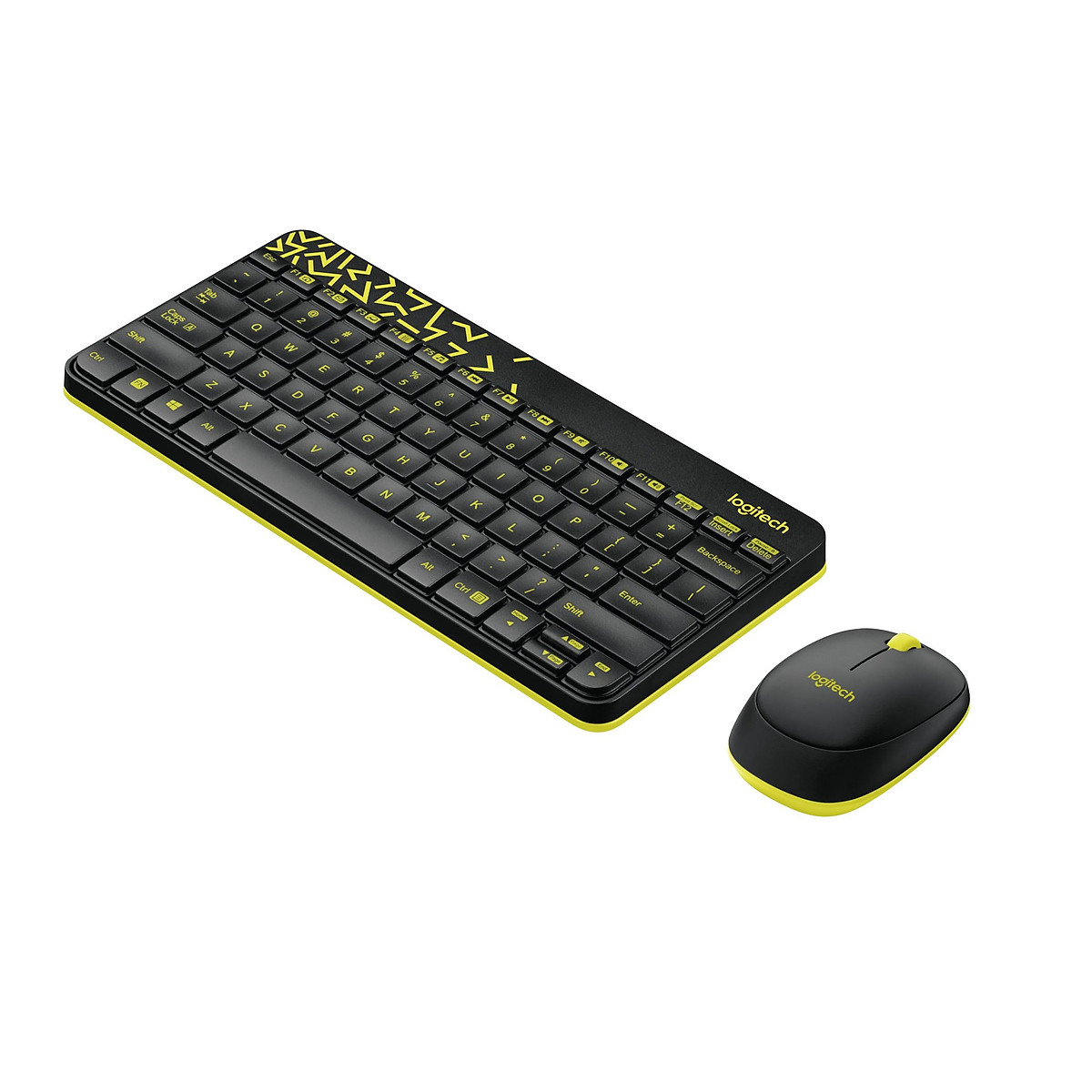 Combo chuột phím không dây Logitech MK240 - Hàng chính hãng