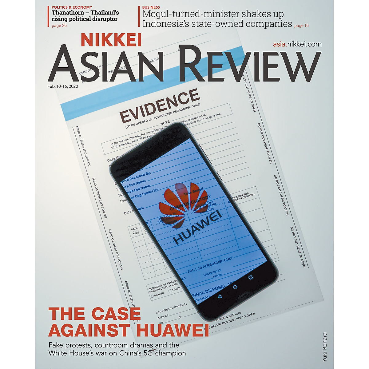 Nikkei Asian Review: The Case Against Huawei - 6.20