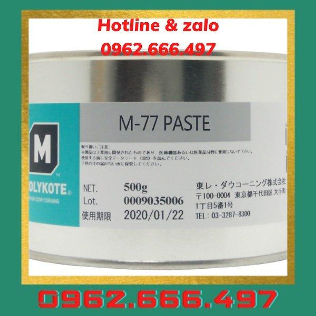 Mua Mỡ MOLYKOTE M77 PASTE tại Vật tư tiêu hao công nghiệp BN