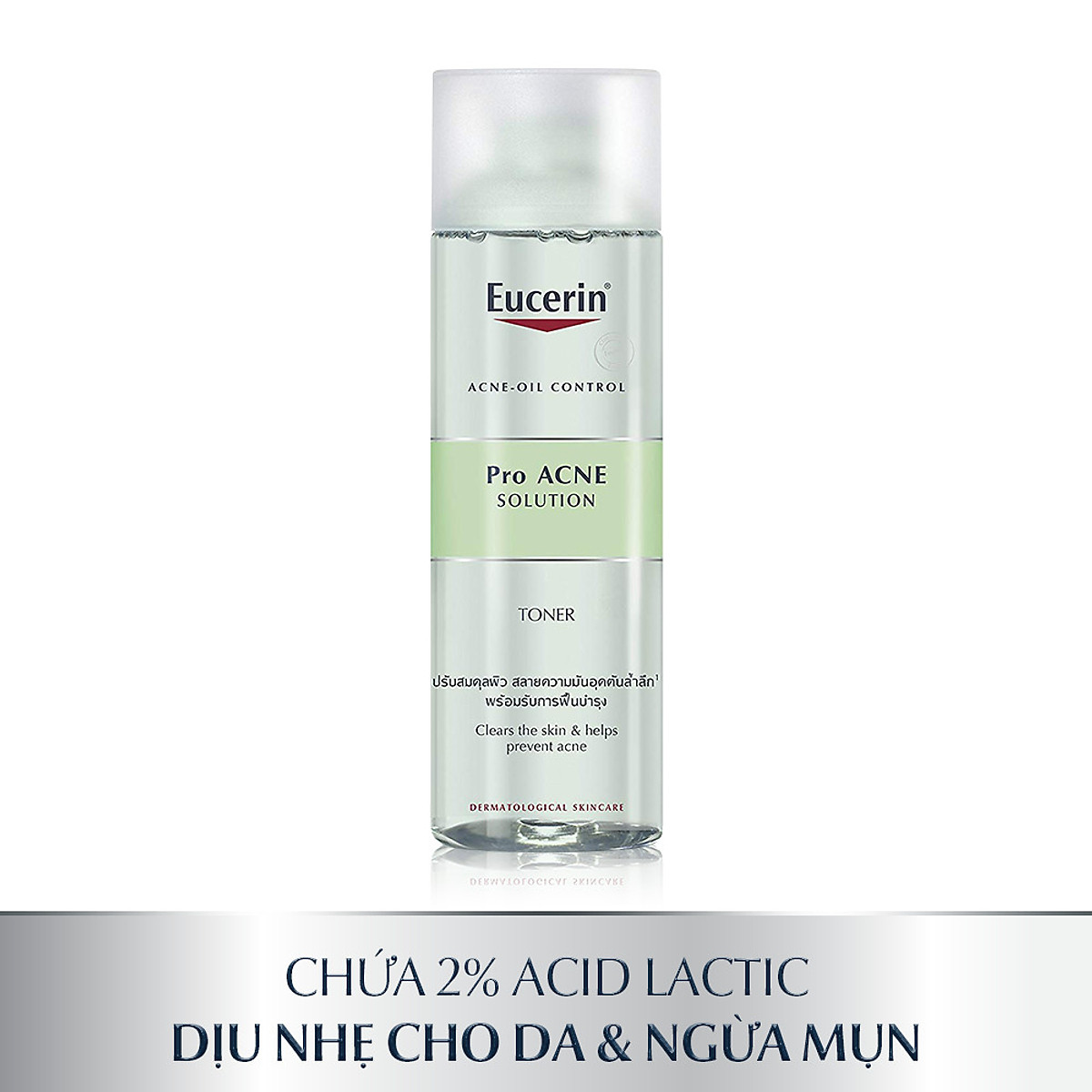 Nước cân bằng cho da nhờn mụn Eucerin Pro Acne Toner 200ml