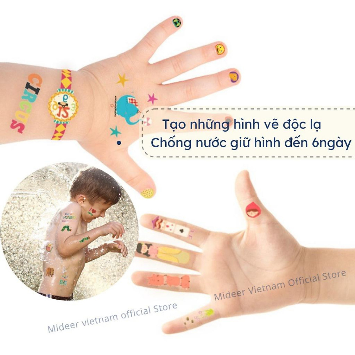 Mua Hình Xăm Dán Mini Chống Thấm Nước Tatoo Chất Săm Mini Tạm Thời Bền đẹp  Miếng Dán Chống Nước  Yeep