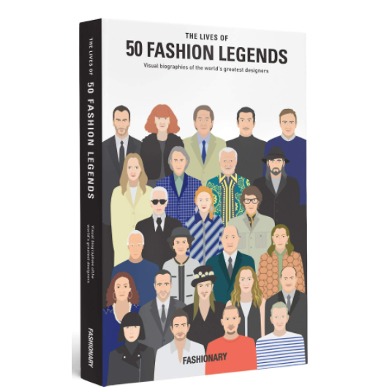 The Lives of 50 Fashion Legends