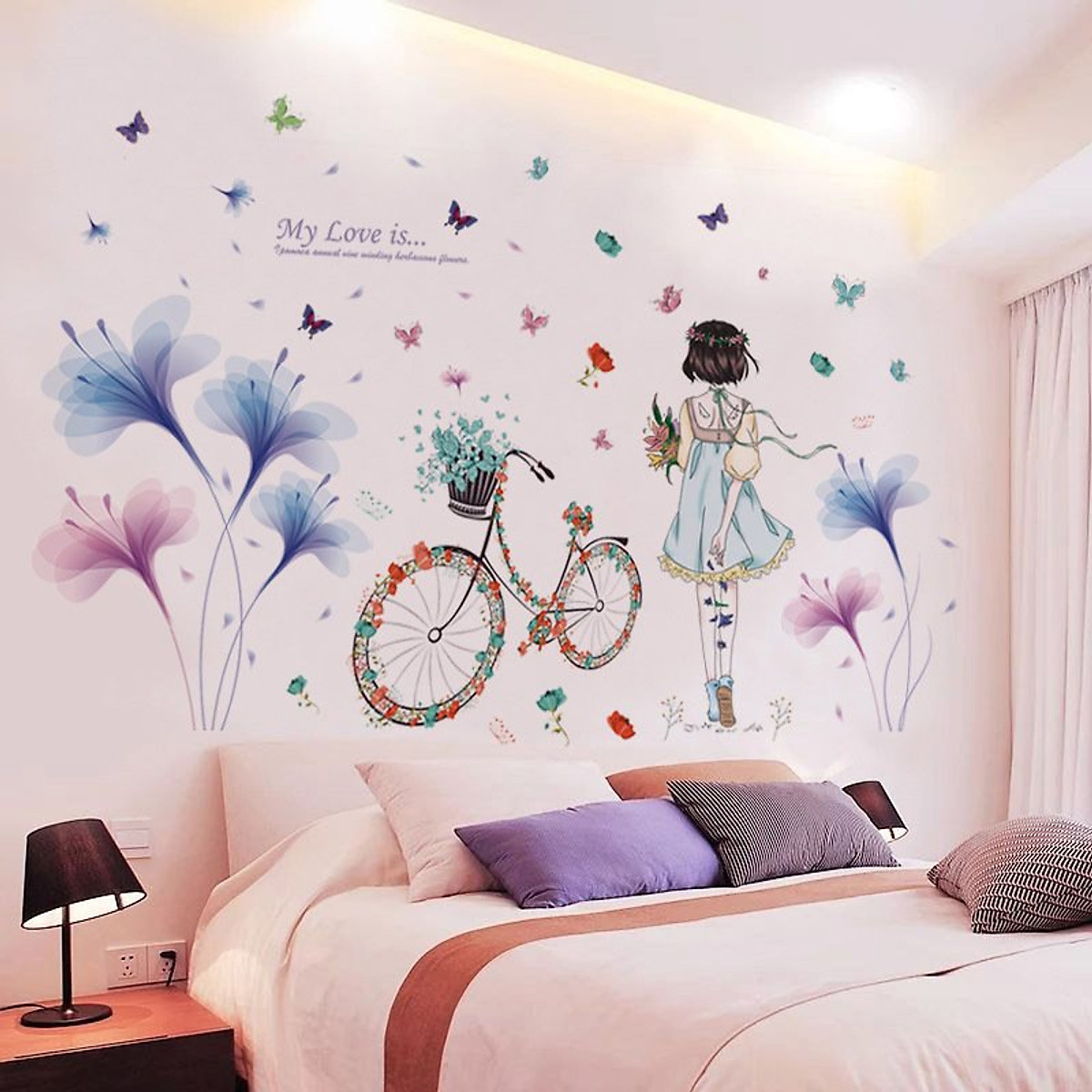 Giấy dán tường đa dạng mẫu mã