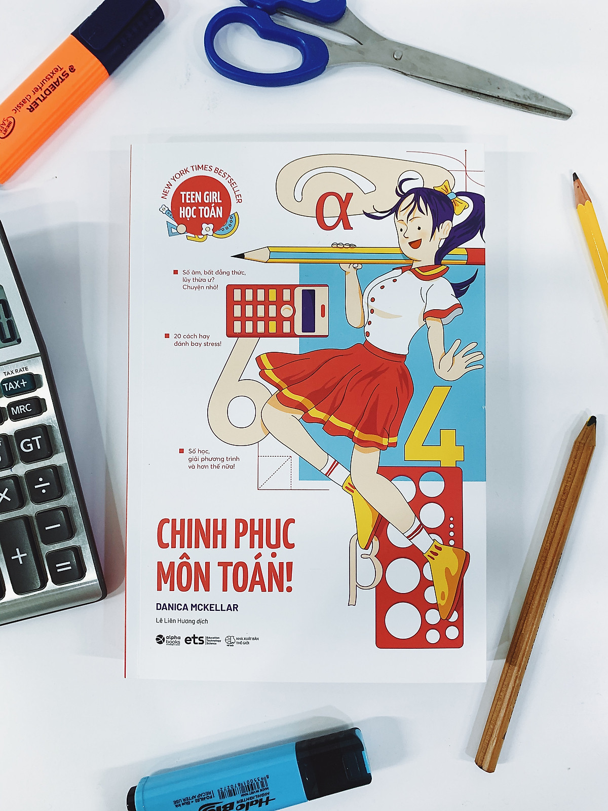 Combo Teen Girl Học Toán: Kiss My Math - Chinh Phục Môn Toán + Girls Get Curves - Toán Học Có Dáng Hình