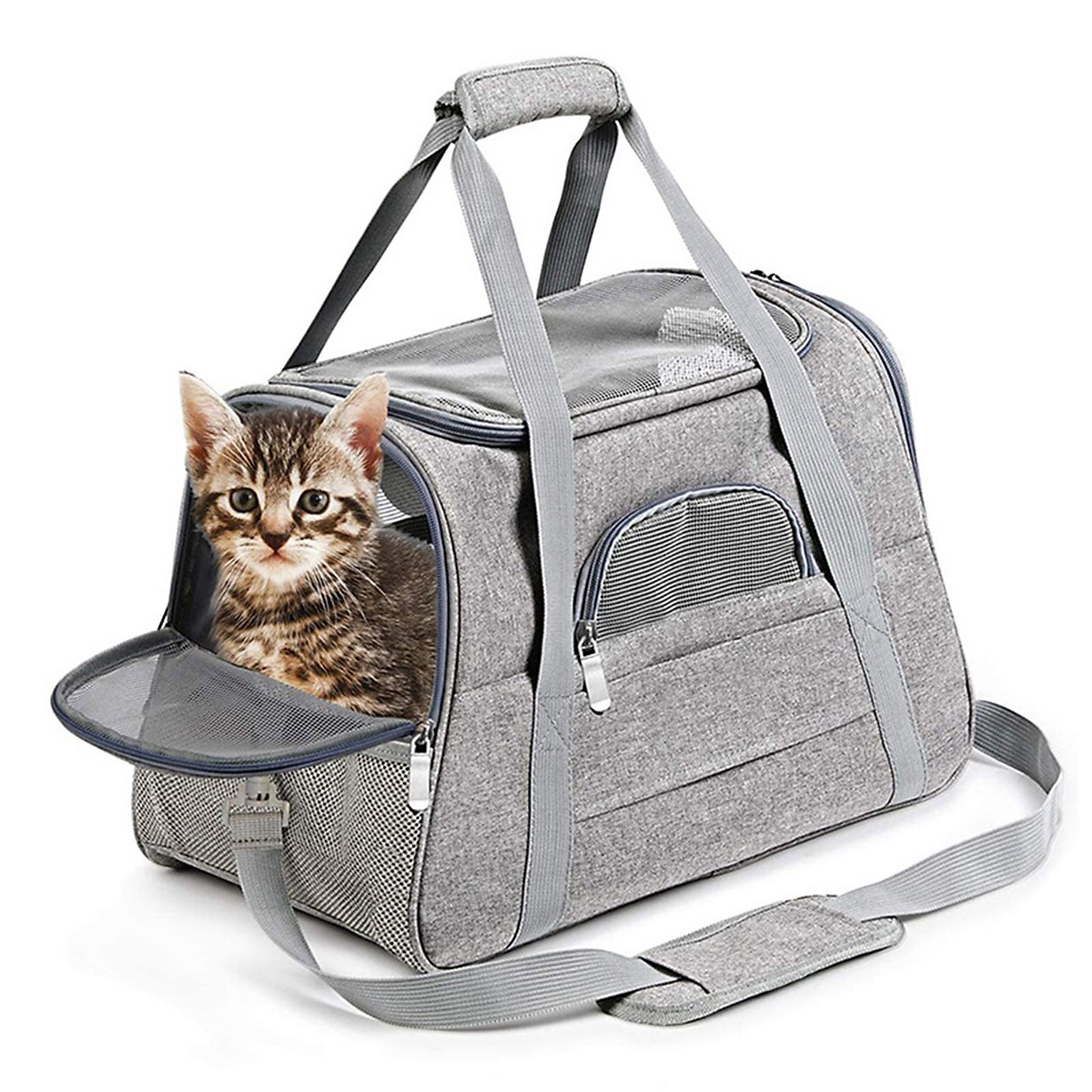 Pet Cat Carriers Dog Carrier Pet Carrier for Small Medium Cats Dogs  Puppies, Dog Carrier Soft, Collapsible Puppy Carrier Bag Breathable Package