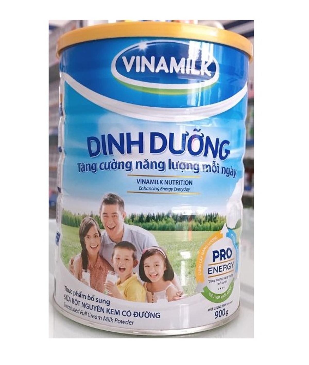 Sữa Bột Nguyên Kem Có Đường Vinamilk Dinh Dưỡng (900g)