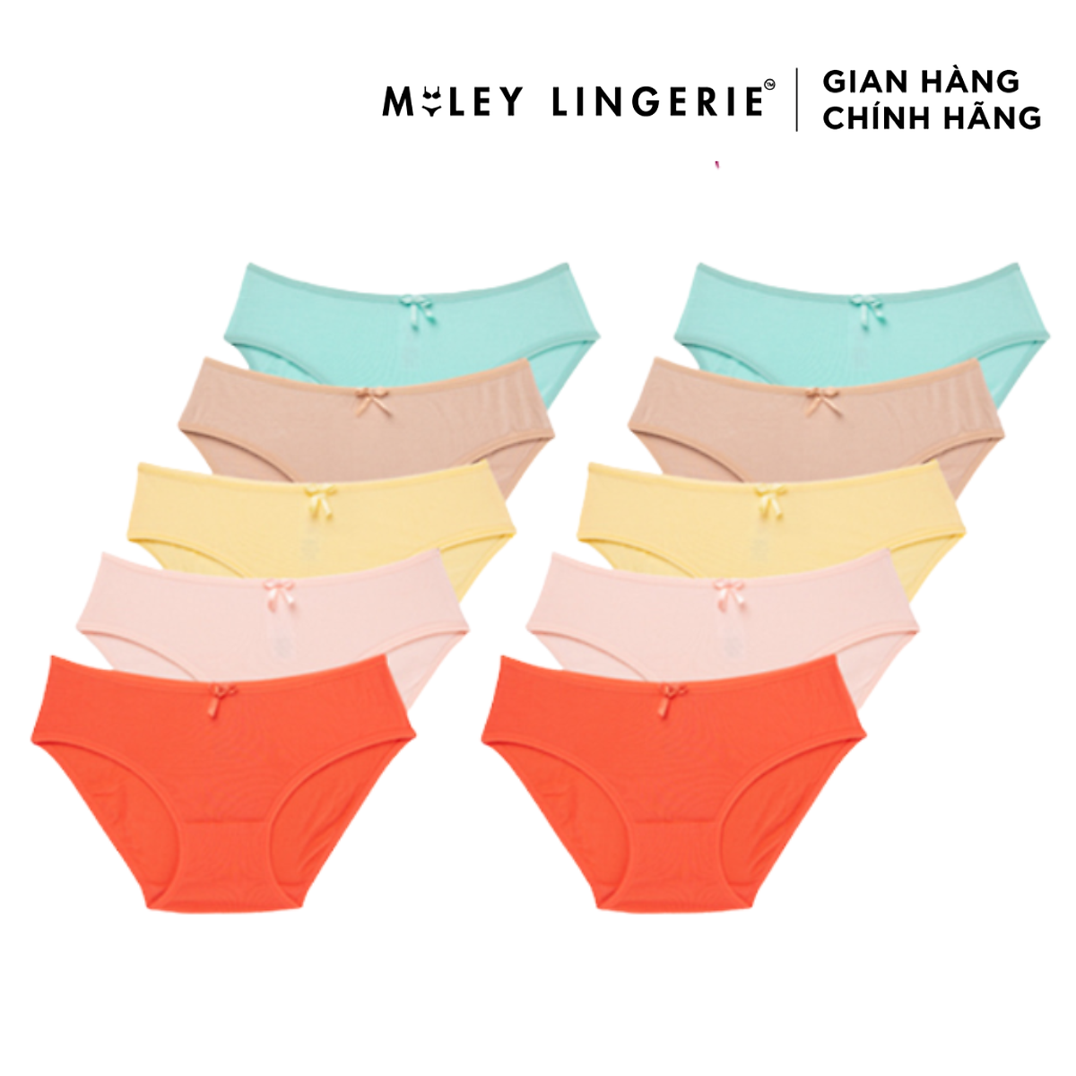 Mua Combo 10 Quần Lót Nữ Modal Miley Lingerie New Color - Giao Màu Ngẫu Nhiên (Size S) tại Miley Lingerie Mua Combo 10 Quần Lót Nữ Modal Miley Lingerie New Color - Giao Màu Ngẫu Nhiên (Size S) Tại Miley Lingerie