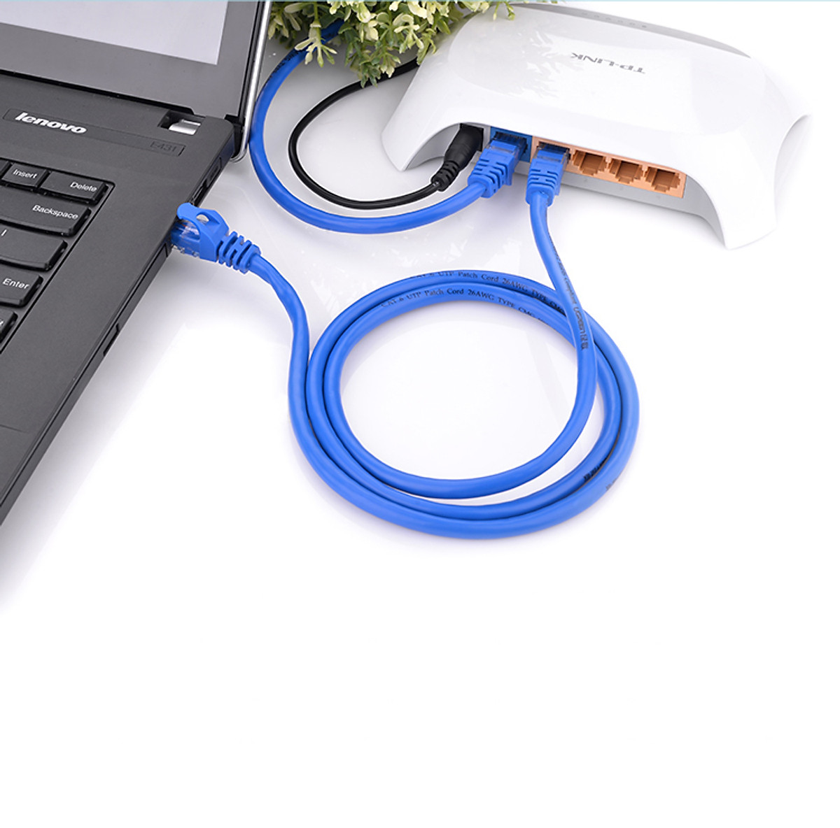 Dây mạng bấm sẵn 2 đầu Cat6 UTP Patch Cords dài 5M UGREEN NW102 11204 - Hàng chính hãng