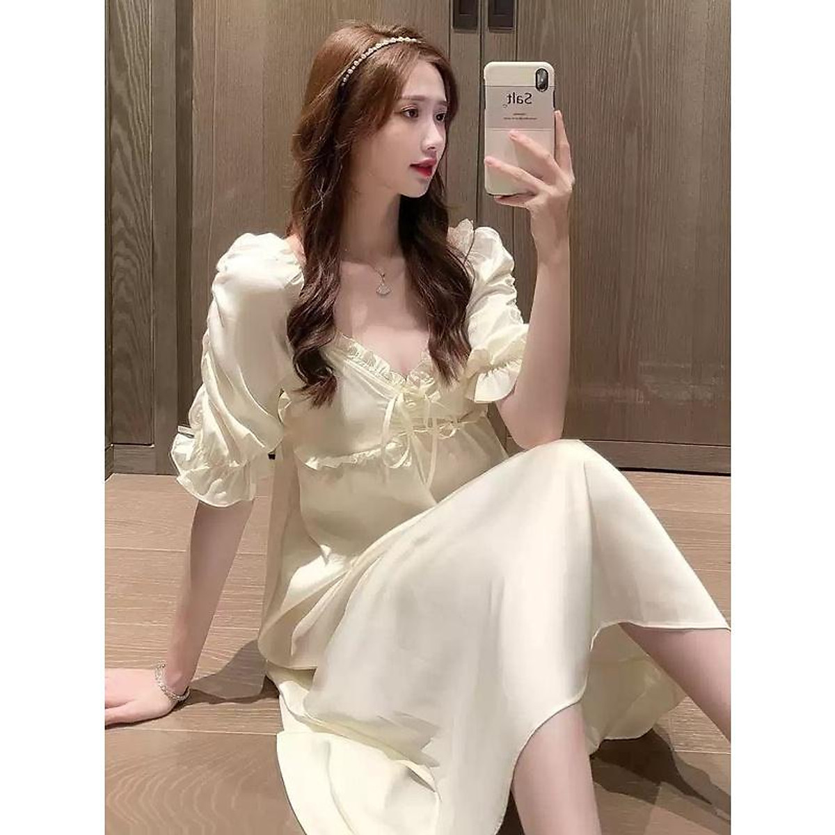 Lịch sử giá Váy ngủ dễ thương theo phong cách công chúa tiểu thư FAIRLADY   gợi ý cho các cô dâu đêm tân hôn cập nhật 72023  BeeCost