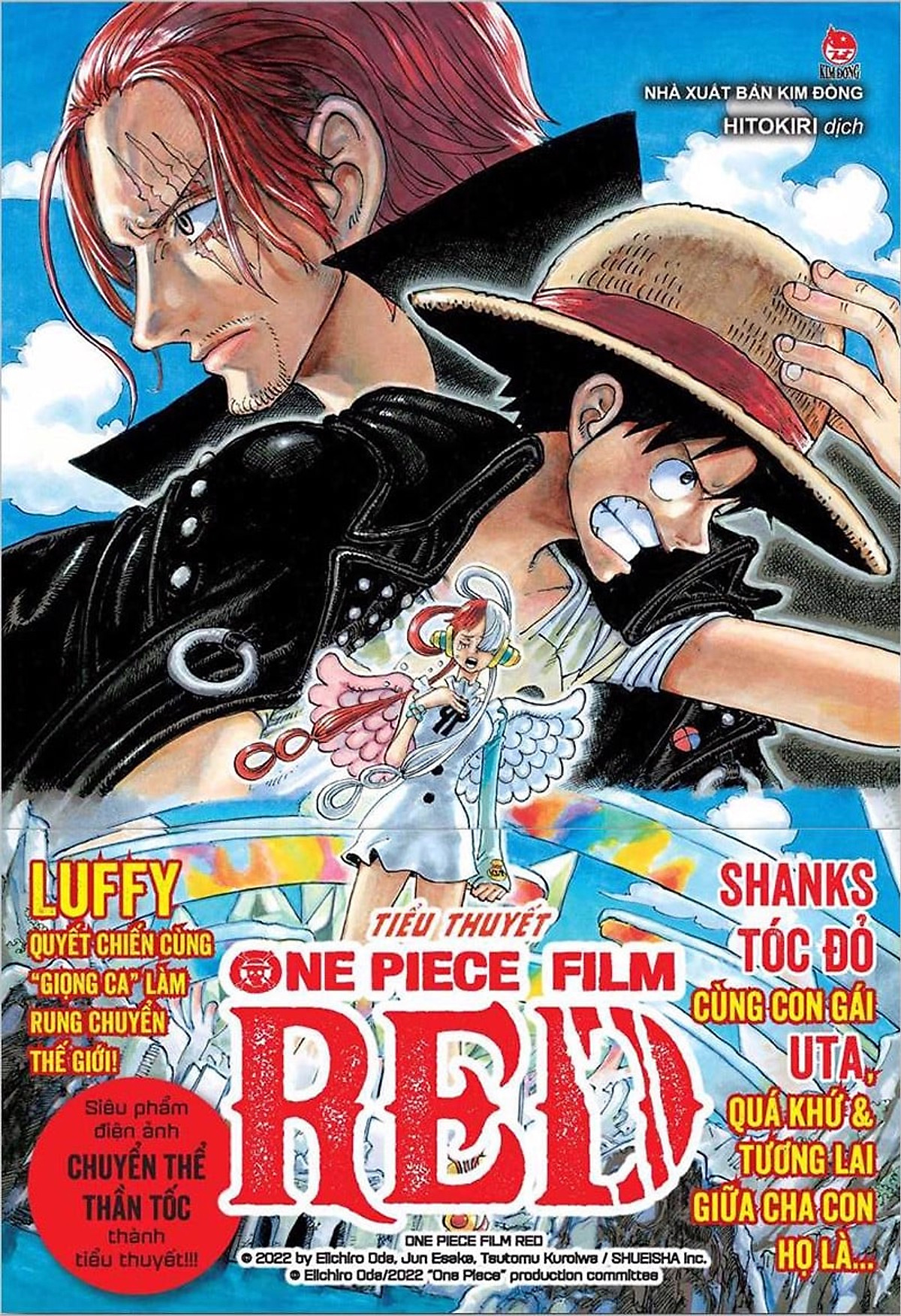 Đầy kịch tính và bất ngờ, tiểu thuyết One Piece Film RED chắc chắn sẽ làm hài lòng cả những fan hâm mộ khó tính nhất. Hãy cùng theo chân Luffy và đội của cậu trên chiến trường, khám phá những bí mật mới và công bố những màn đối đầu hấp dẫn nhất.