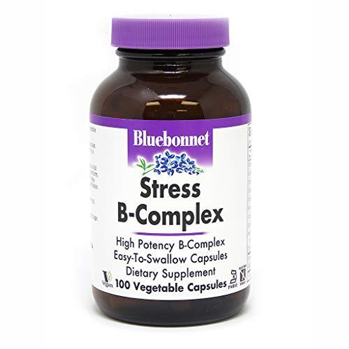 Mua Nutrition Stress B Complex Vegetable Capsules, Vitamin