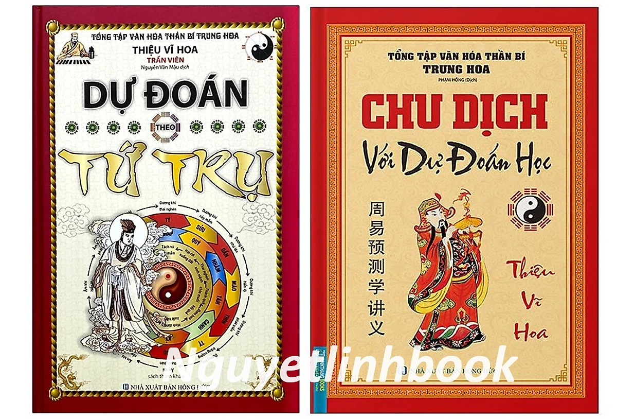 Combo 2 Cuốn: Chu Dịch Với Dự Đoán Học + Dự Đoán Theo Tứ Trụ