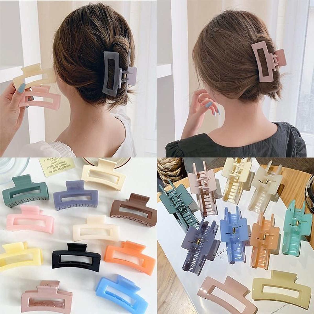 Kẹp tóc kẹp càng cua nhựa Acrylic phong cách Hàn quốc loại dài nhiều màu tuỳ chọn cho nữ Shopee Việt Nam #1 Kẹp tóc kẹp càng cua nhựa Acrylic phong cách Hàn quốc loại dài nhiều màu tuỳ chọn cho nữ Shopee Việt Nam