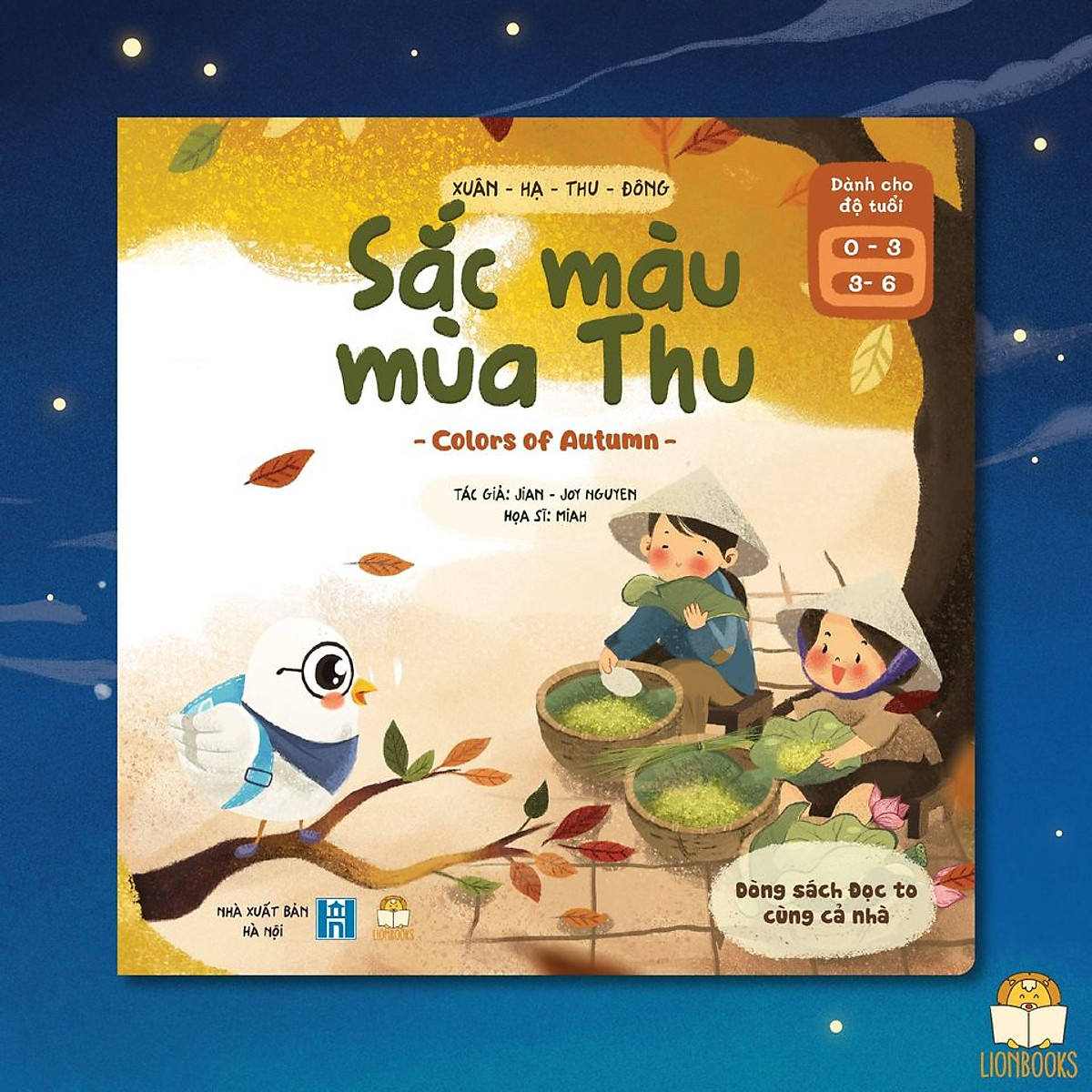 Truyện Kể Cho Bé Trước Giờ Đi Ngủ - Combo 4 Cuốn Xuân Hạ Thu Đông (Song Ngữ Việt - Anh) - Sách Song Ngữ Việt - Anh Cho Bé 0-1-2-3-4-5-6 Tuổi