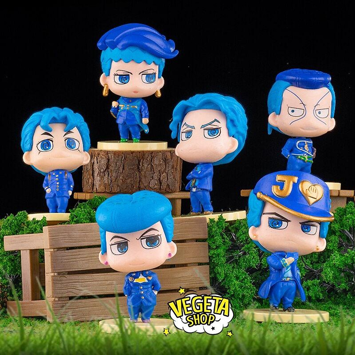 Mô Hình Anime Jojo Bizarre Adventure 17Cm 27 Mô Hình Hành Động Jotaro Kujo Mô  Hình Dio Brando Đồ Chơi Búp Bê Tượng Bruno Rohan Kishibe  Mỹ Phẩm Khác   TheFaceHoliccom