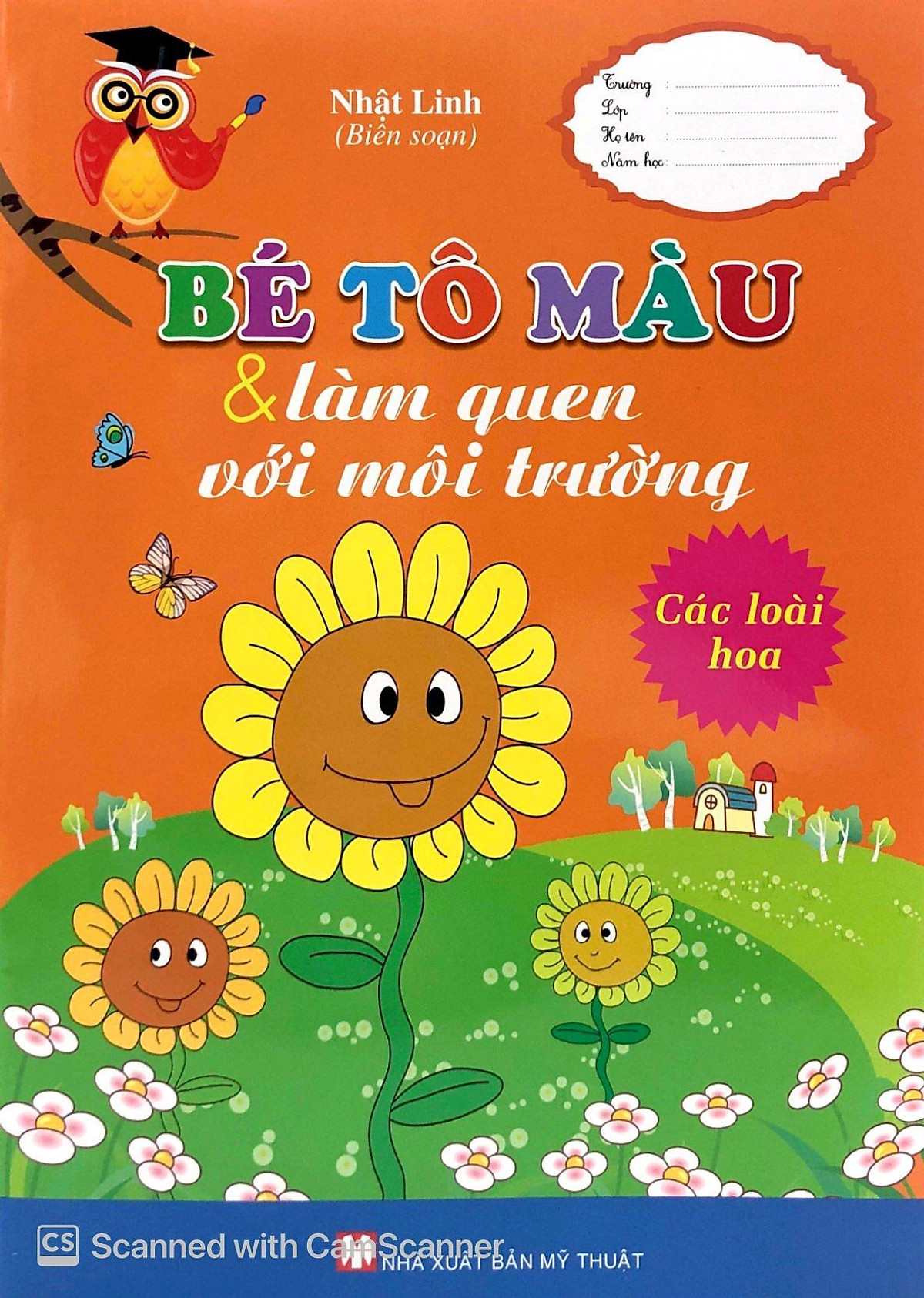 Bé tô màu & làm quen với môi trường- Các loài hoa