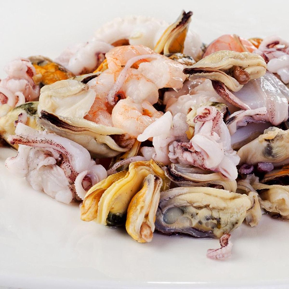 CHỈ GIAO HCM]- Hải Sản Hỗn Hợp Làm Sạch Thường (500grs/bịch)