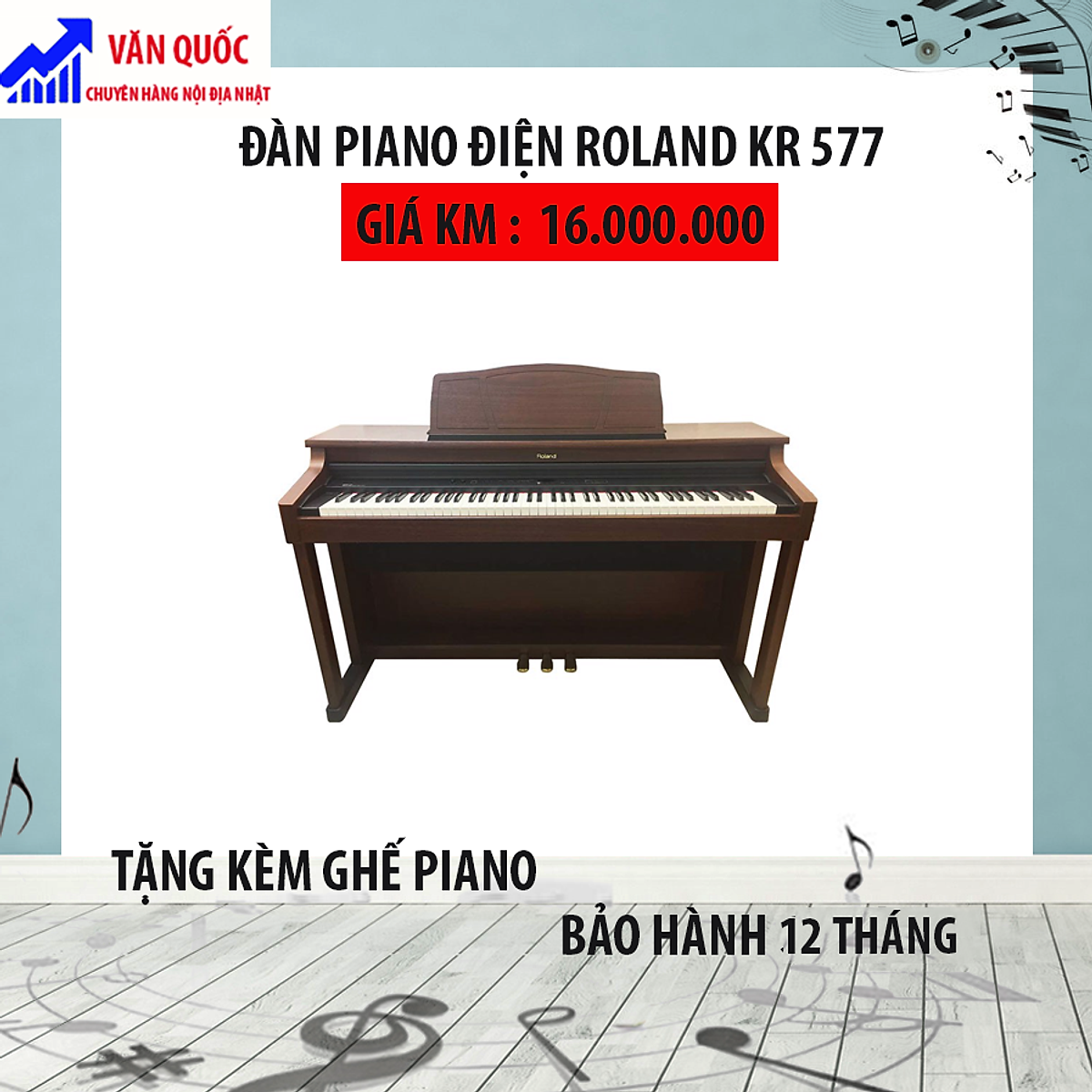 Mua ĐÀN PIANO ĐIỆN ROLAND KR 577