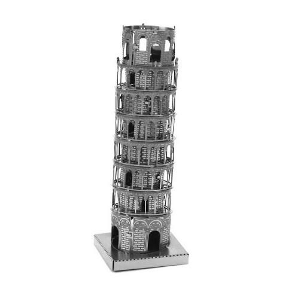 Mô hình tháp nghiêng Pisa bằng kim loại cao 15cm  Quà Tặng Độc Đáo