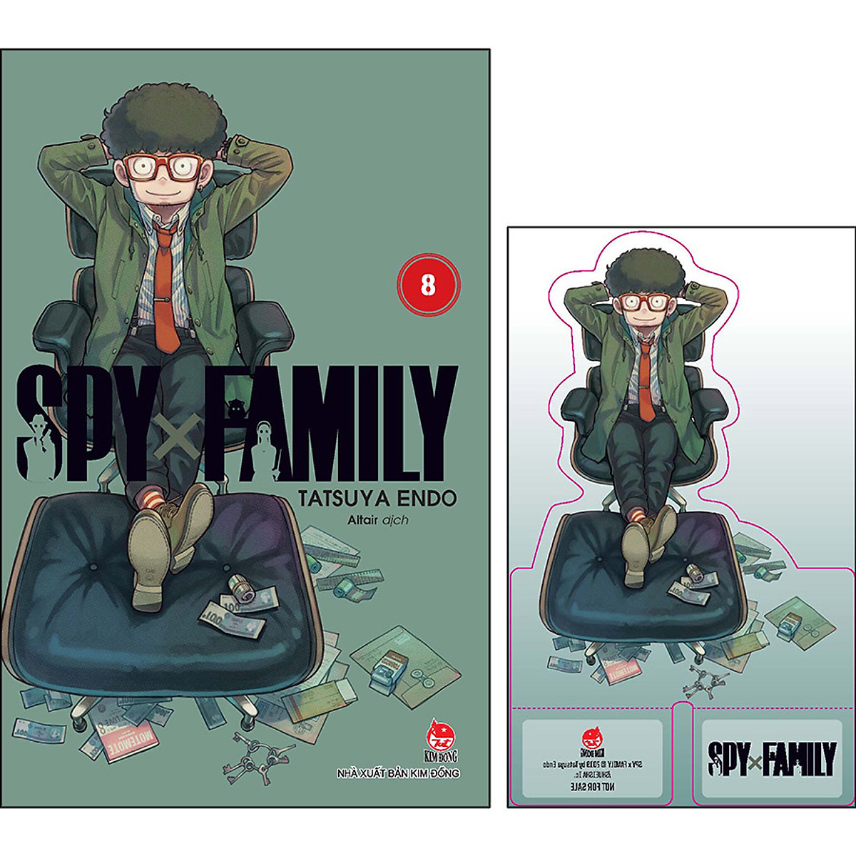 Spy X Family Tập 8 [Tặng Kèm Standee PVC]