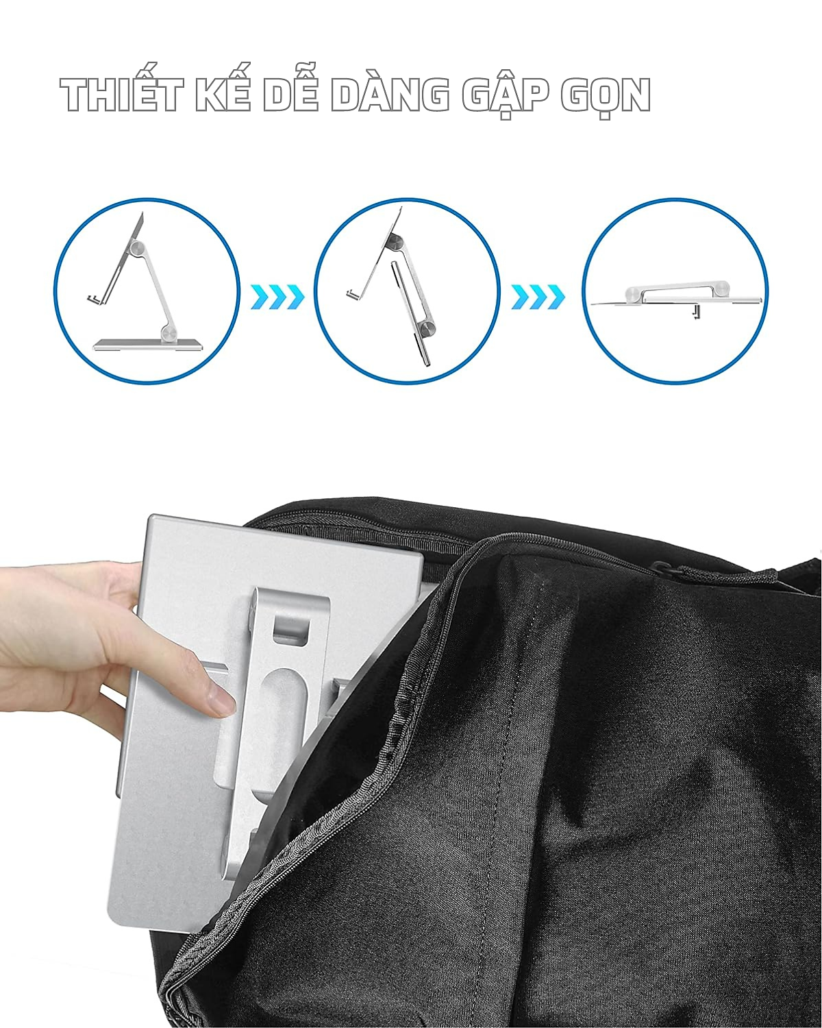 Giá Đỡ Máy Tính Bảng, Ipad, Điện Thoại - Chất Liệu Hợp Kim Nhôm Cao Cấp - Hàng Chính Hãng Tamayoko