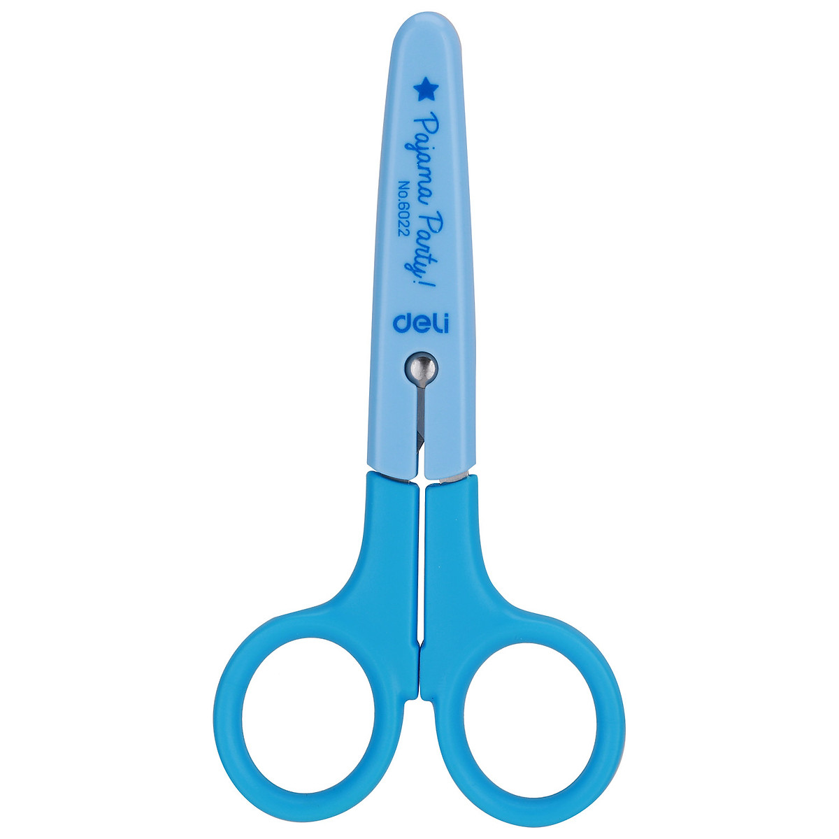 Kéo Thủ Công Học Sinh Deli, Xanh/Hồng - 1 Chiếc - 6022