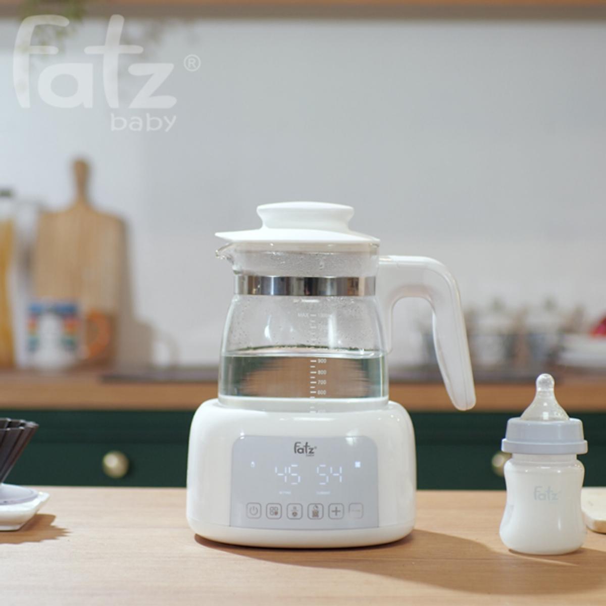 Máy đun Và Hâm Nước Pha Sữa Fatz Baby - Quick 12 Plus + FB3504BH - Hàng chính hãng