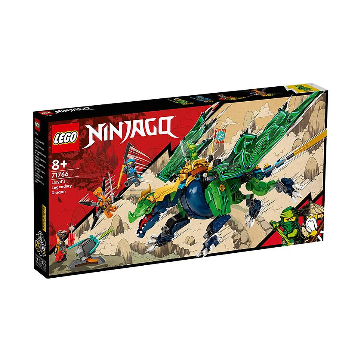 Đồ Chơi Lego Ninjago Rồng Thần Huyền Thoại 71766 - Lắp Ghép, Xếp Hình