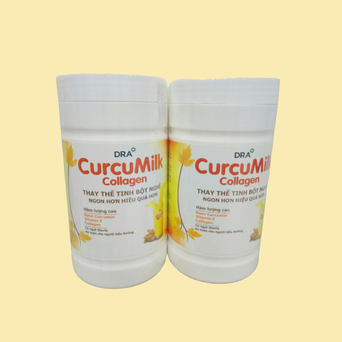 Combo 2 hộp Sữa Nghệ Curcumilk Collagen (1000g) Dùng Cho Mẹ Sau sinh, Bệnh Nhân Sau Phẫu Thuật, Người bị Dạ Dày, Da Bị Sạm, Tàn Nhang