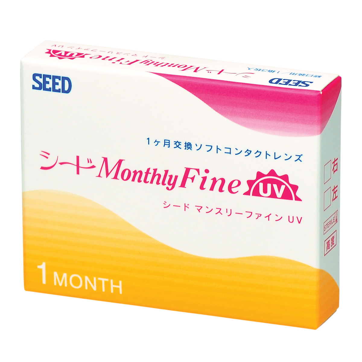 MonthlyFine UV- Kính áp tròng SEED 1 tháng (3lenses)