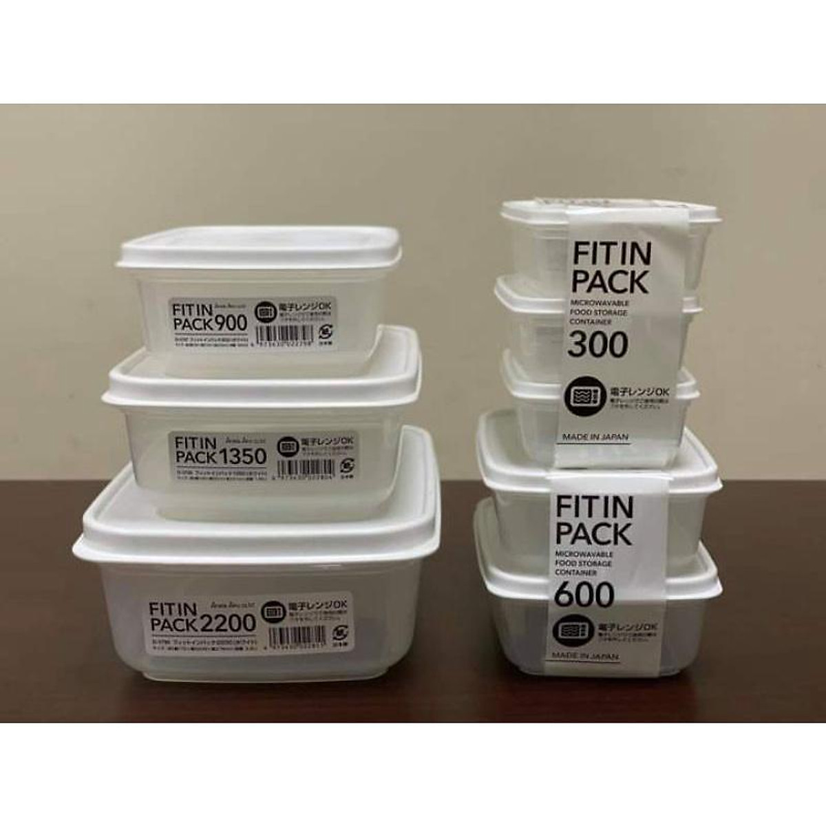 Hộp nhựa nắp dẻo Fit in Pack Nhật Bản