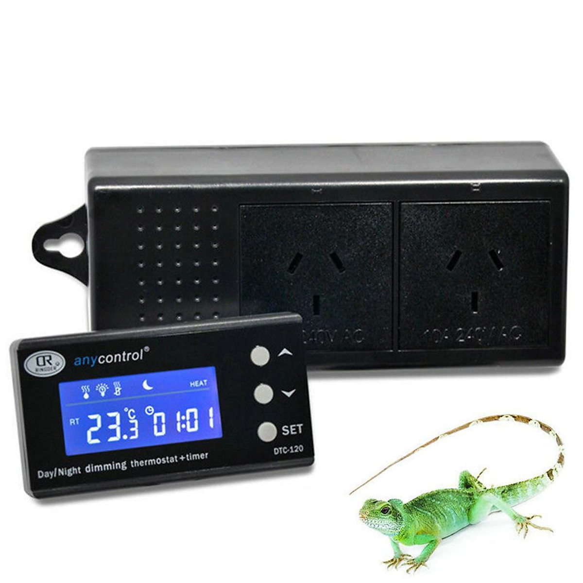 Terrarium Temperature Controller Chăm sóc thú cưng