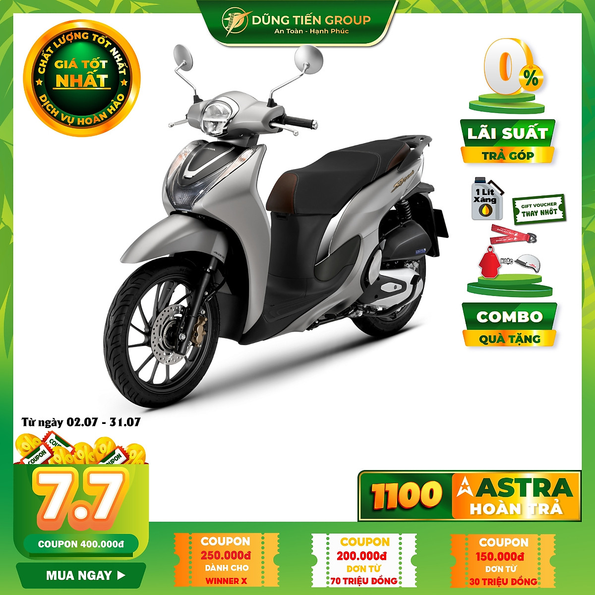 Cập nhật giá xe Honda SH 2023 và cách tính chi phí lăn bánh