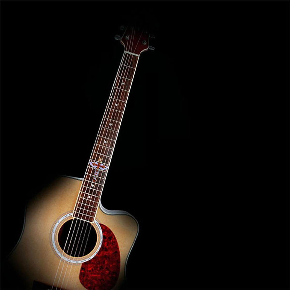 Guitar Fretboard Decals Fingerboard Label Inlay Sticker Nhạc cụ