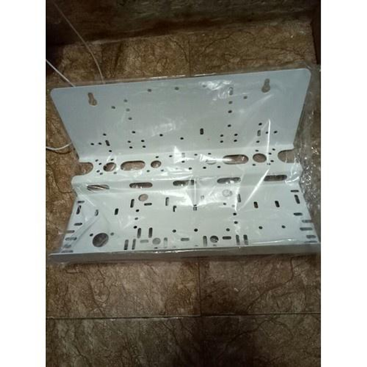 Giá đỡ-giá treo 3 cốc máy lọc nước 10 inch chất liệu thép không rỉ 