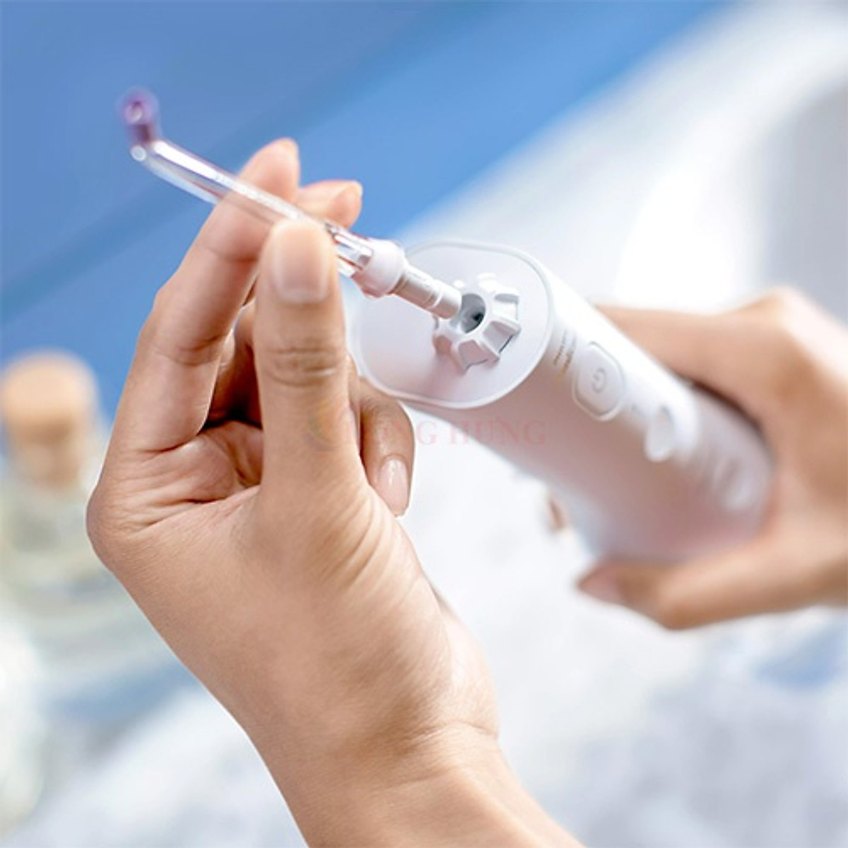 Mua Máy tăm nước vệ sinh răng miệng Philips Sonicare Cordless Power Flosser 3000 HX3826/31 - Hàng chính hãng tại Long Hưng TechZone | Tiki