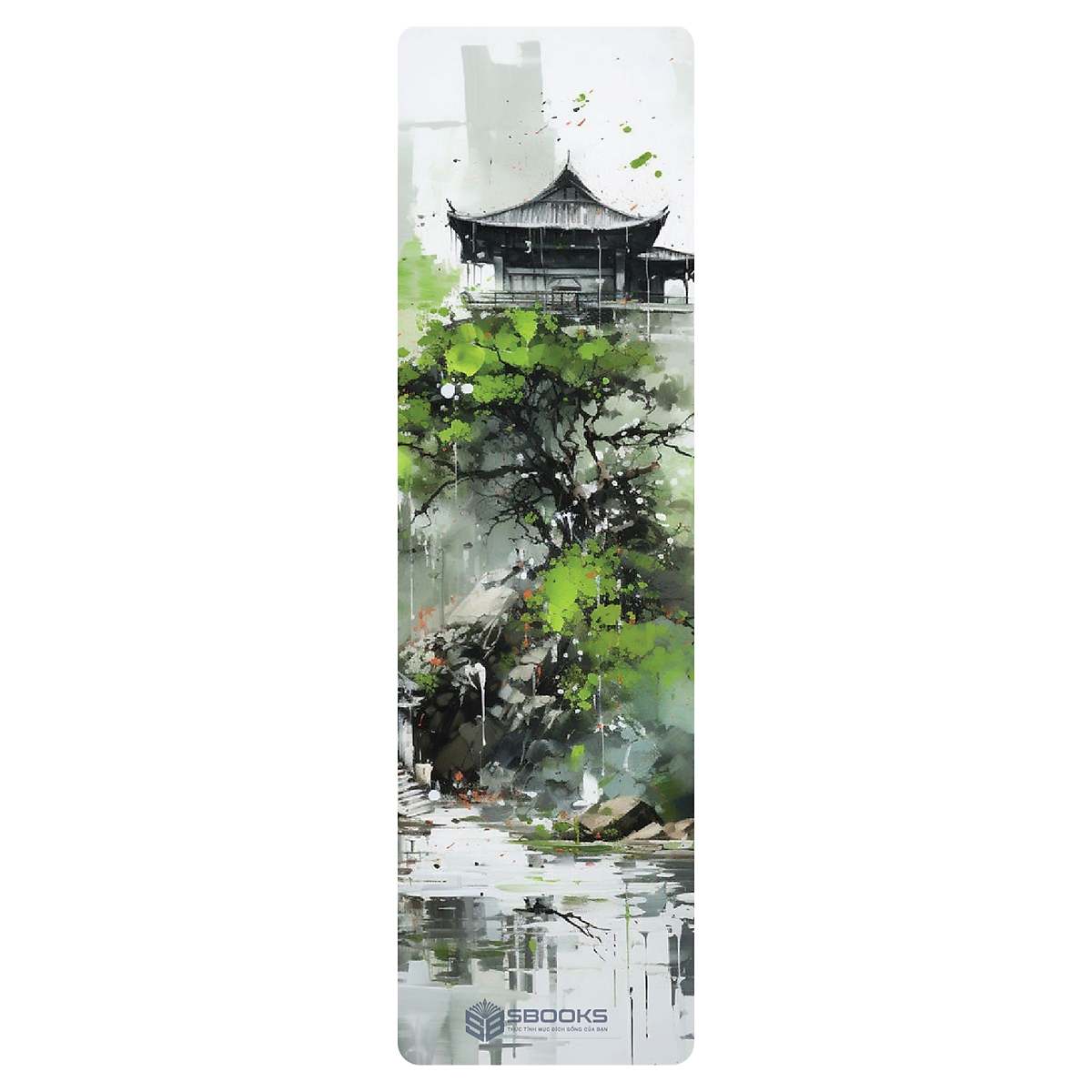 5 Cái Bookmark Kẹp Sách, Dấu Trang Hoạ Tiết Trung Hoa Cổ Đại - SBOOKS