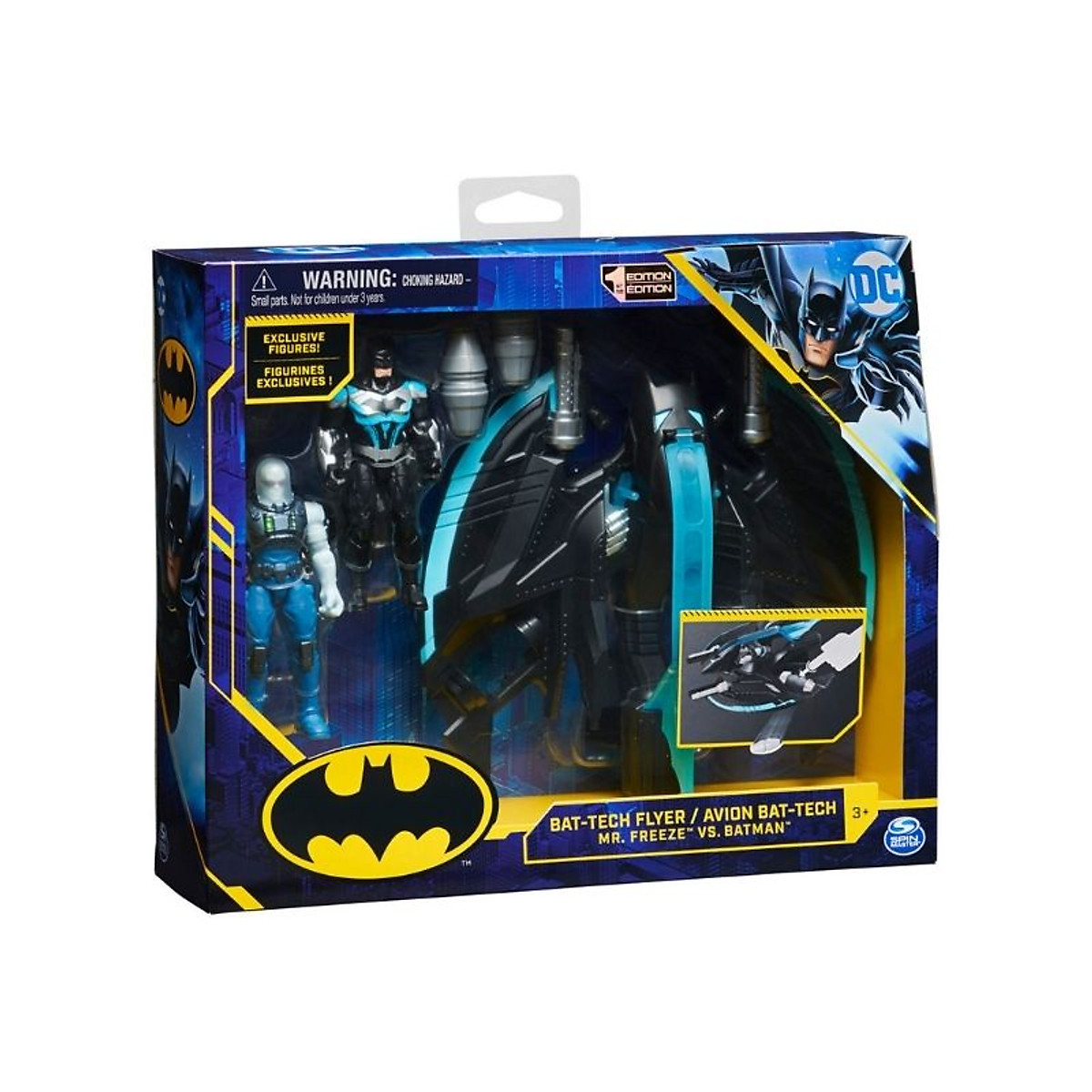 Đồ Chơi BATMAN Người Dơi Và Máy Bay Batwing 6063041 - Mô hình nhân vật