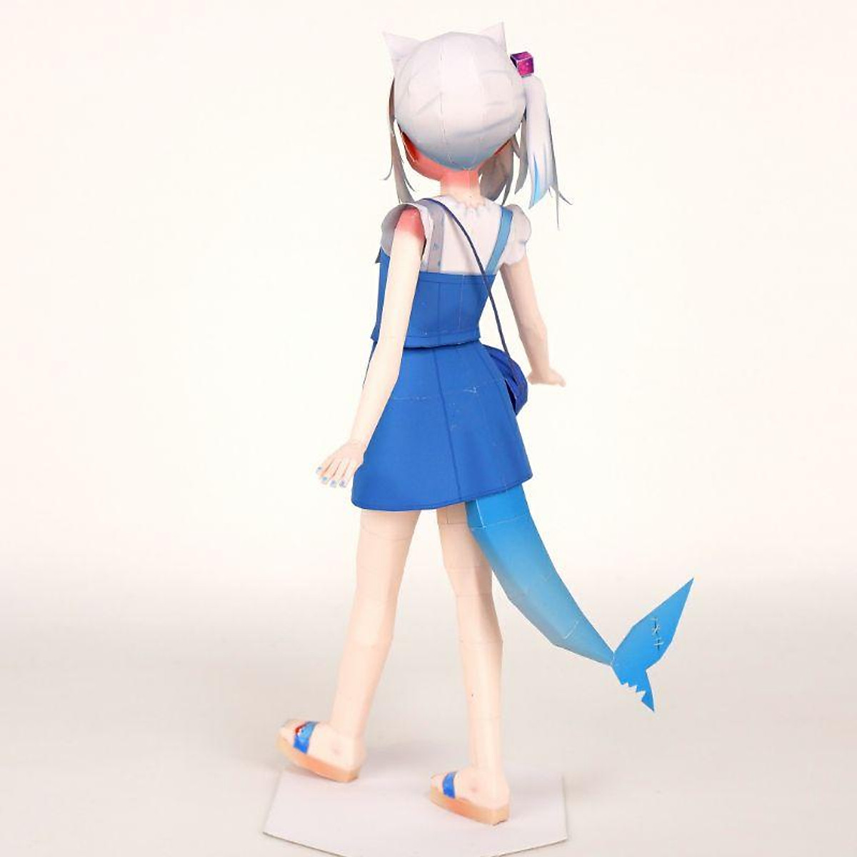 Mô hình giấy anime girl Virtual idolEnglish Virtual youtuber VTuber  HololiveEN  Gawr Gura  Cat