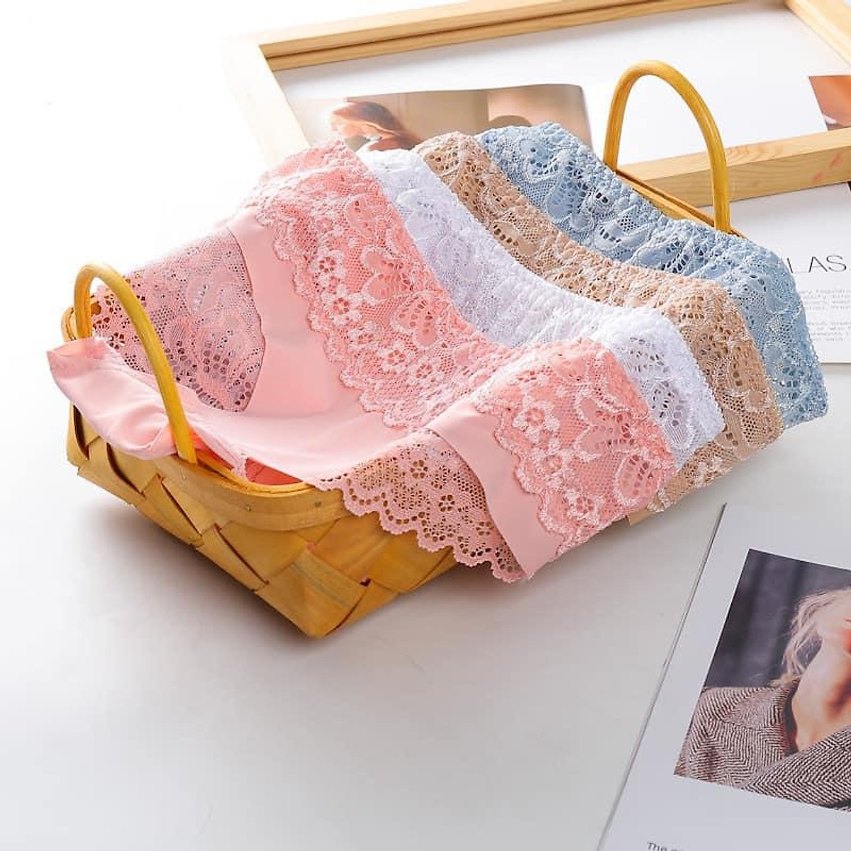 Quần lót nữ ren sexy quần chip đúc siêu thoáng mát gợi cảm YUKAGO TQ66622